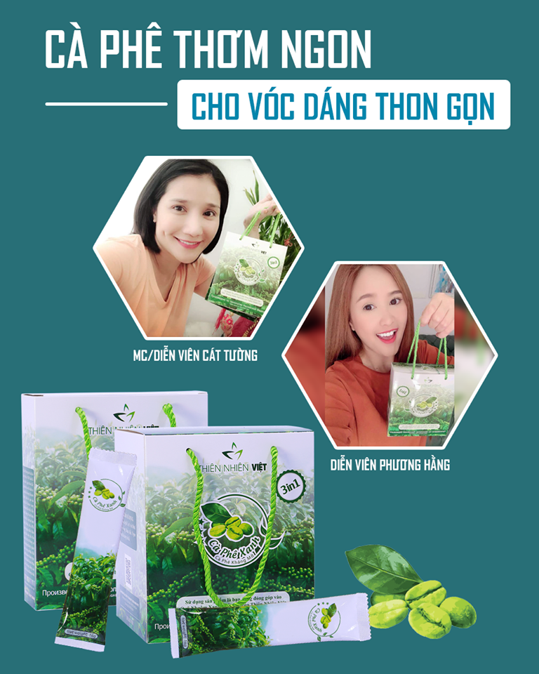 Cà phê Xanh siêu thơm ngon - trợ thủ giữ vóc dáng thon gọn cho chị em