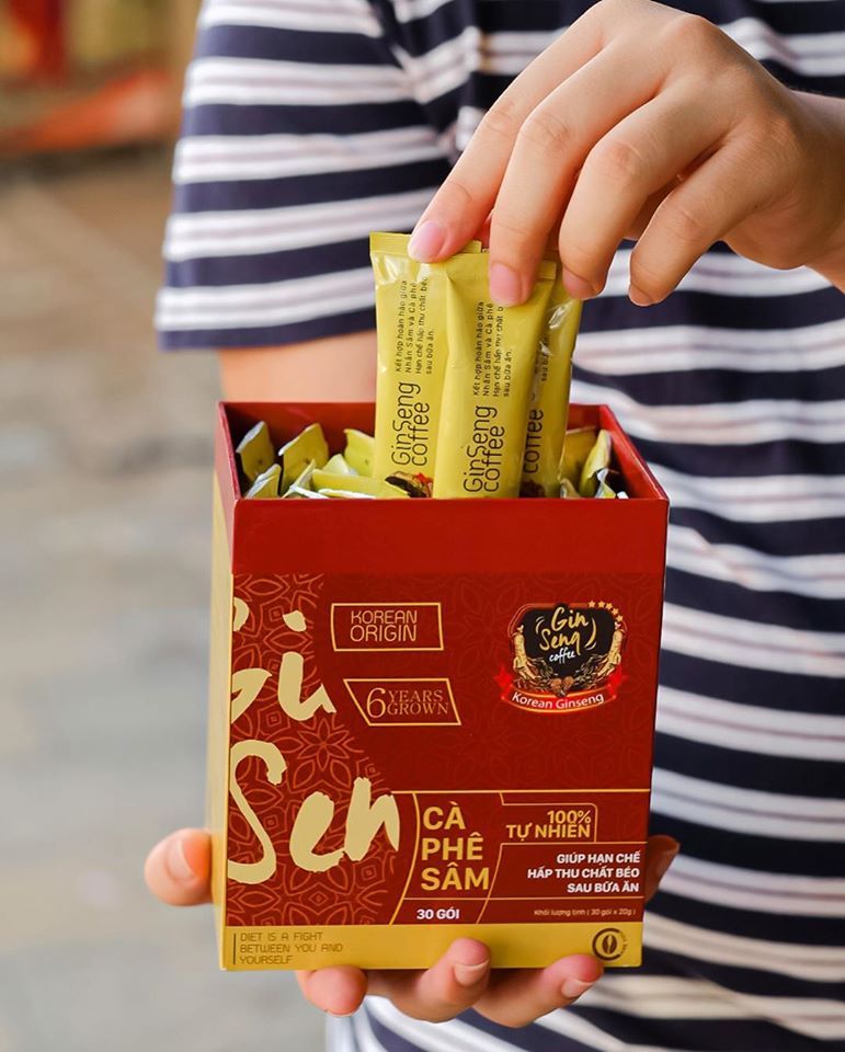Cà phê sâm giảm mỡ thừa GinSeng được các Youtuber Mukbang tin tưởng