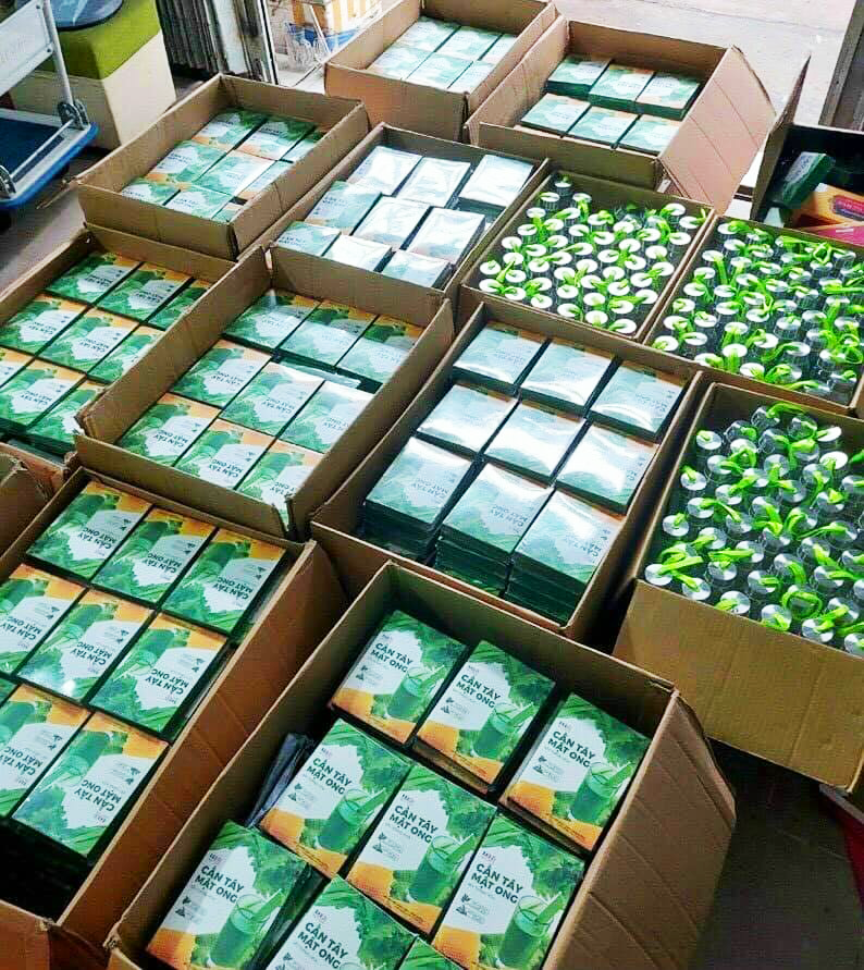 Tiêu mỡ dáng đẹp cùng Cần Tây Mật Ong Motree siêu ngon.