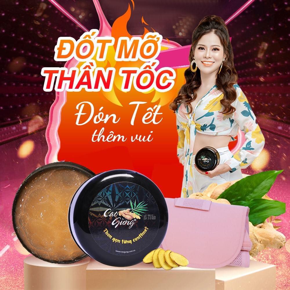 ĐỐT MỠ ĐÓN TẾT với Cao Gừng