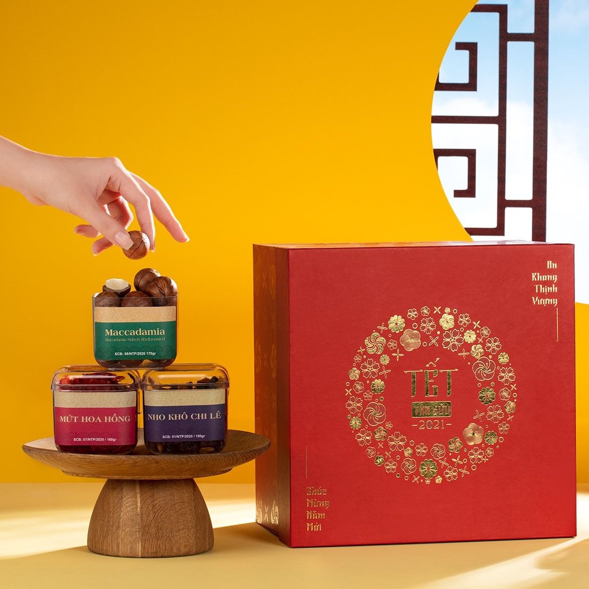 QUÀ TẾT MAI VÀNG PHÚC LỘC - TRỌN VẸN YÊU THƯƠNG