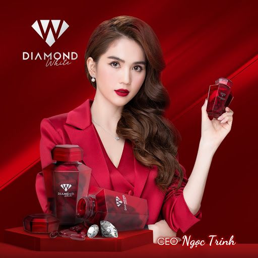 Viên uống trắng da Ngọc Trinh Diamond White chính hãng - viên uống trắng da hiệu quả nhất hiện nay