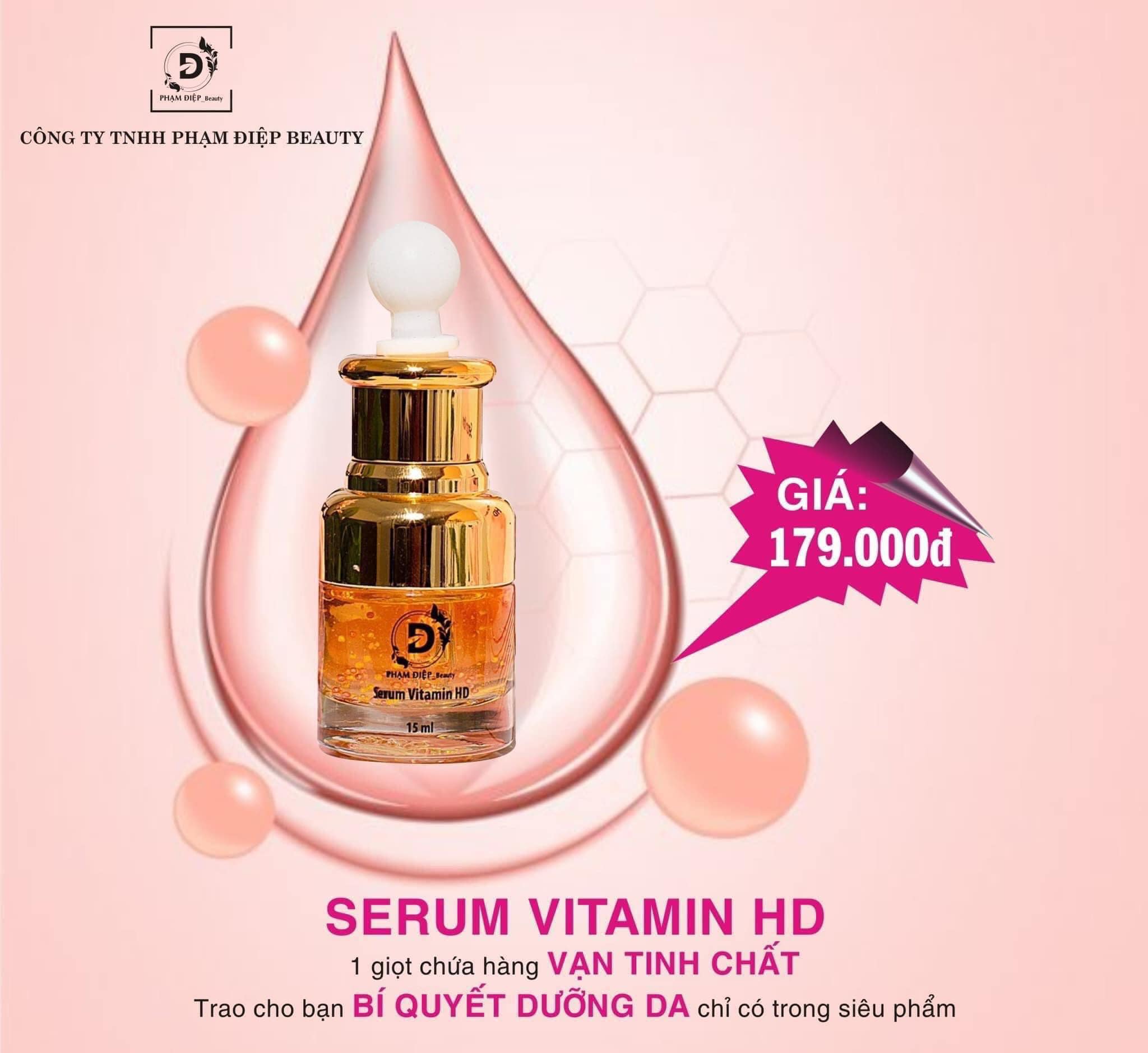 Níu giữ độ tuổi thanh xuân với Serum vitamin HD