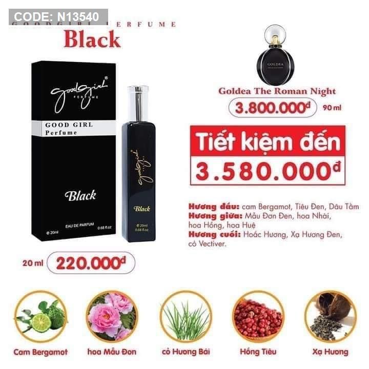 Bộ sưu tập mới Charme Good Girl Perfume 20ml Bộ sưu tập mới Charme Good Girl Perfume 20ml