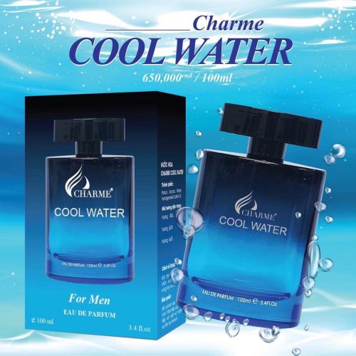NƯỚC HOA NAM Charme Cool Water - “KOOL-QUÁ-CƠ” NƯỚC HOA NAM Charme Cool Water - “KOOL-QUÁ-CƠ”