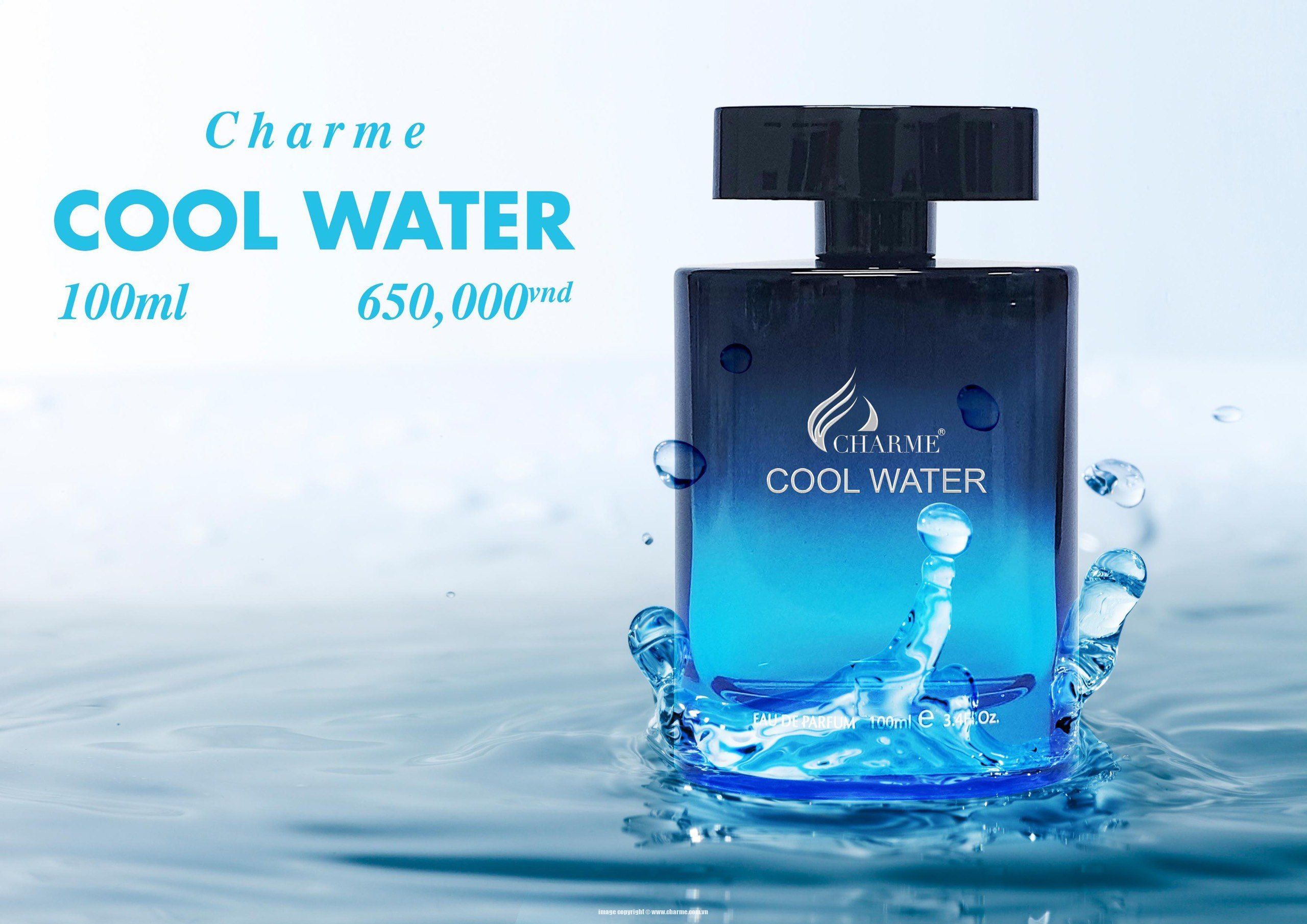 NƯỚC HOA NAM Charme Cool Water - “KOOL-QUÁ-CƠ” NƯỚC HOA NAM Charme Cool Water - “KOOL-QUÁ-CƠ”