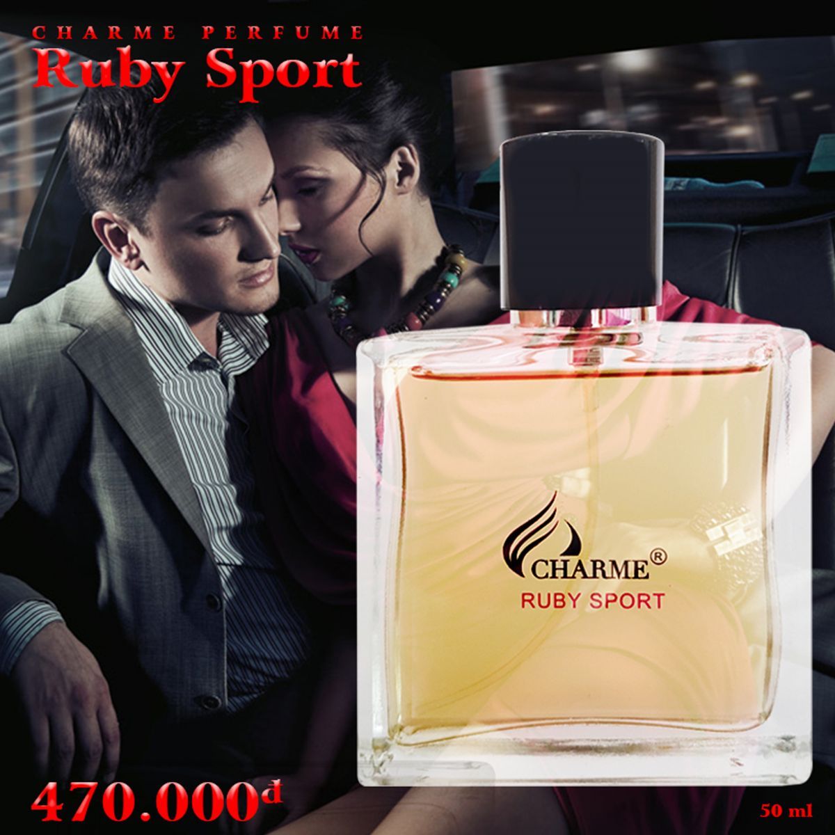 Nước hoa nam Charme Ruby Sport cho chàng trai hay vận động Nước hoa nam Charme Ruby Sport cho chàng trai hay vận động