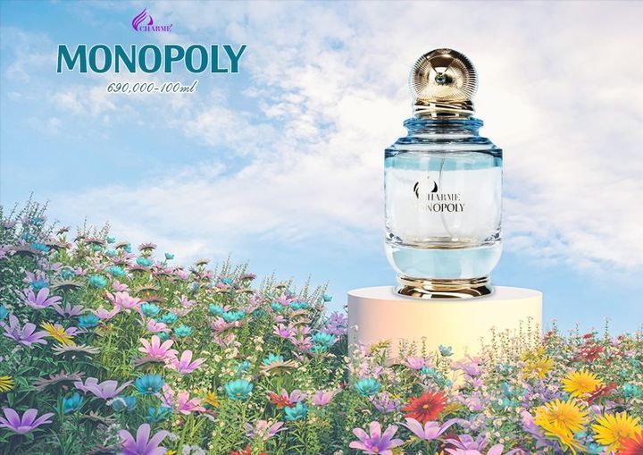 Tình yêu mình hòa quyện ngọt ngào như nước hoa CHARME MONOPOLY