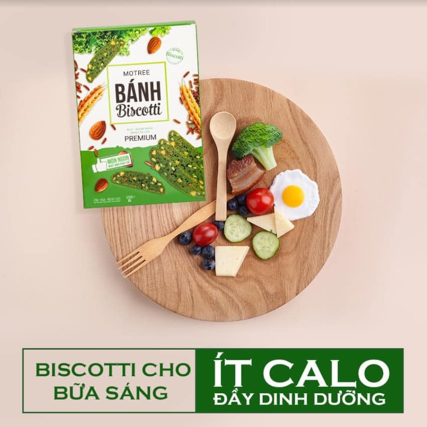 Hãy để việc ăn kiêng trở nên thú vị hơn với Bánh Biscotti Motree Hãy để việc ăn kiêng trở nên thú vị hơn với Bánh Biscotti Motree