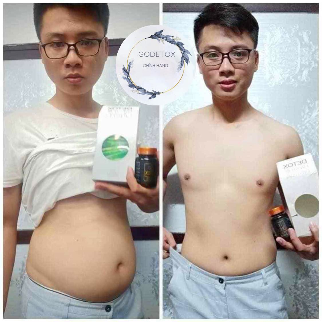 Go Detox - Combo giảm cân siêu xịn cho nam giới Go Detox - Combo giảm cân siêu xịn cho nam giới