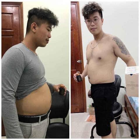 Go Detox - Combo giảm cân siêu xịn cho nam giới Go Detox - Combo giảm cân siêu xịn cho nam giới