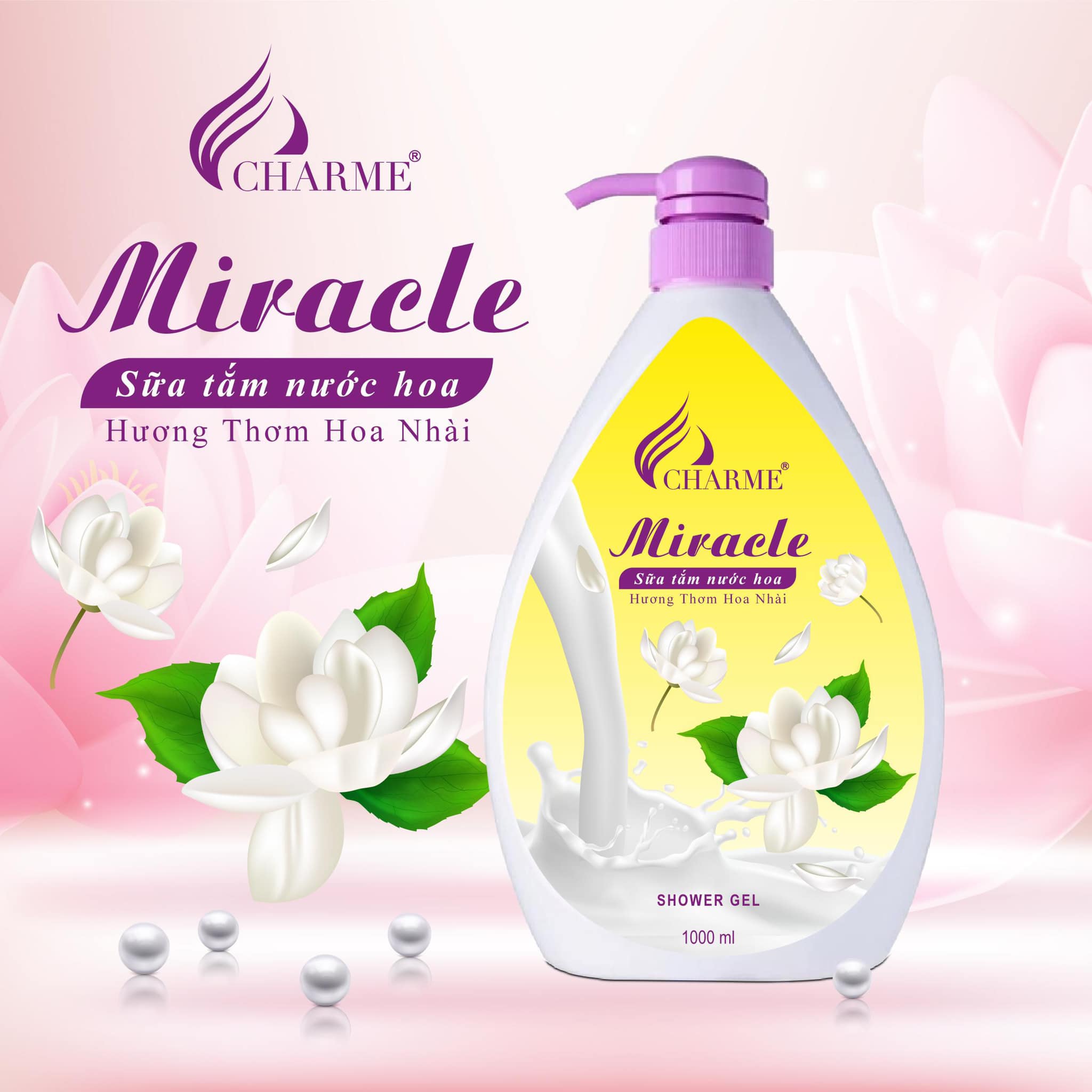Sữa tắm nước hoa Chame MIRACLE Sữa tắm nước hoa Chame MIRACLE