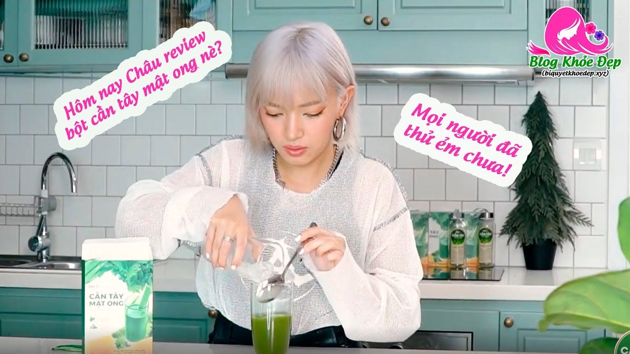 [Clip] Review Bột Cần Tây Mật Ong Từ Châu Bùi Fashionista