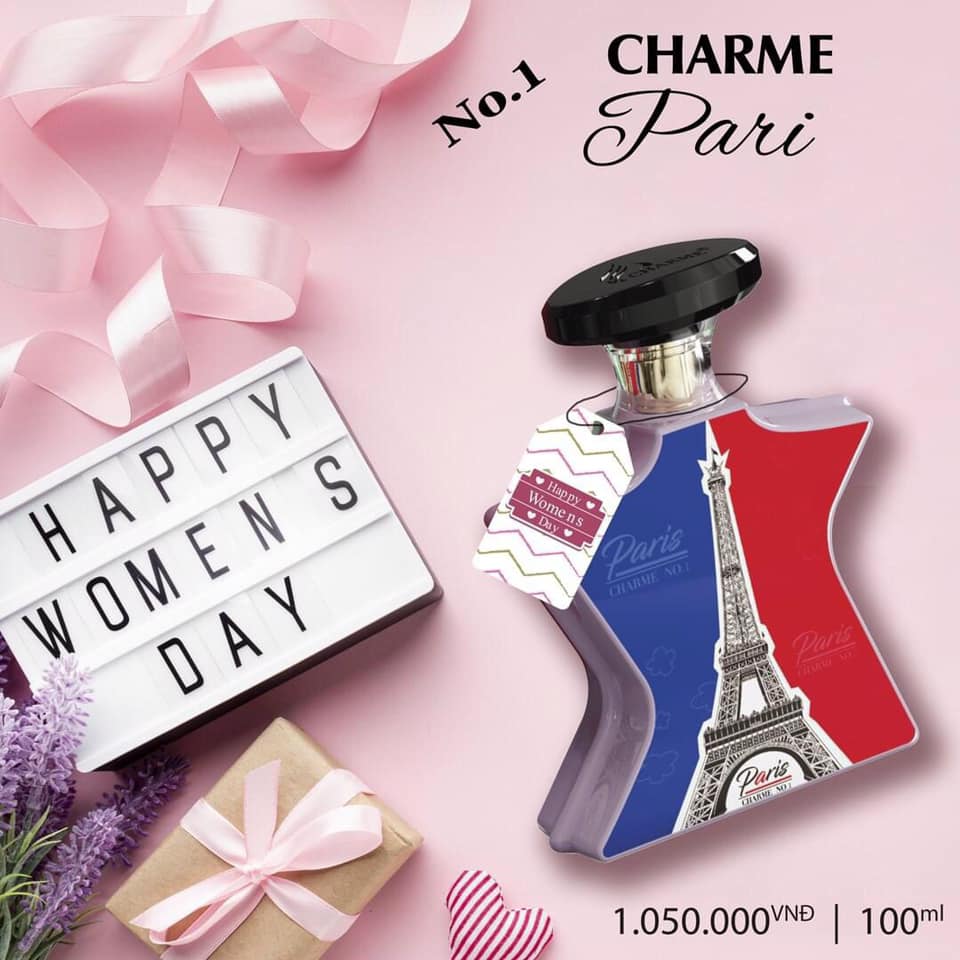 Nước hoa nữ Charme no.1 Paris 100ml Nước hoa nữ Charme no.1 Paris 100ml