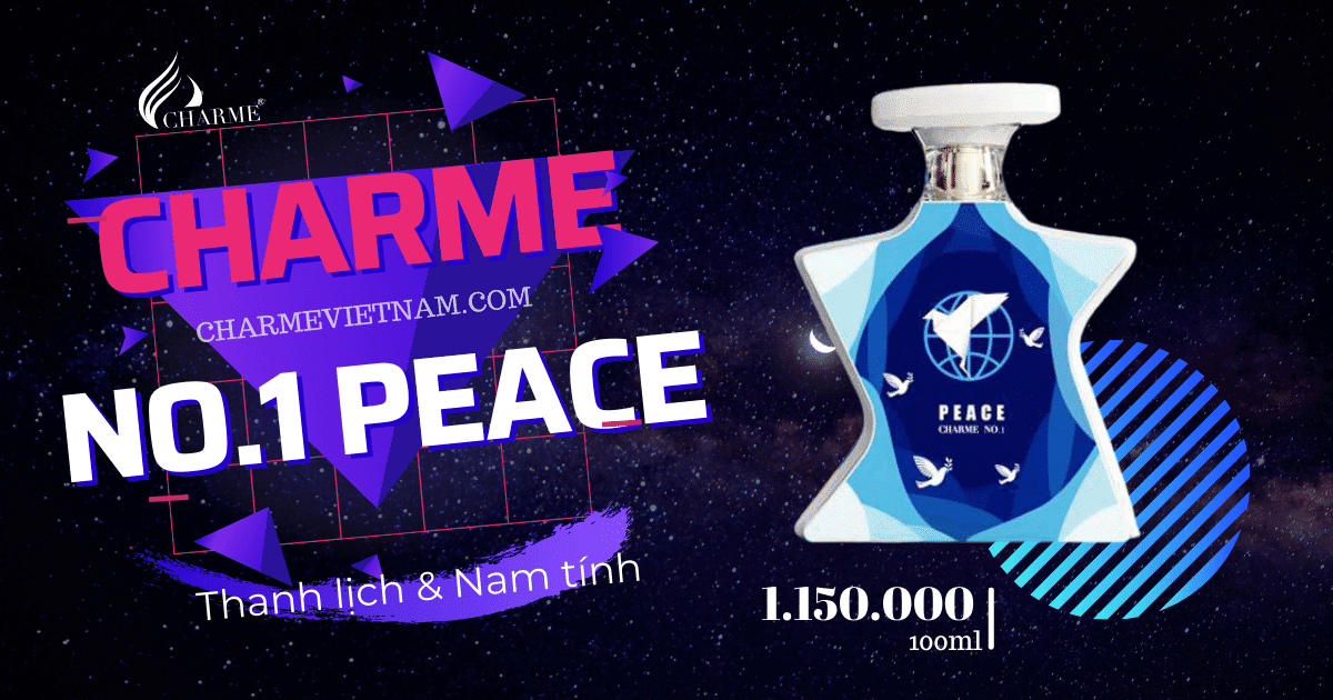 Nước hoa nam Charme NO.1 Peace 100ML Nước hoa nam Charme NO.1 Peace 100ML