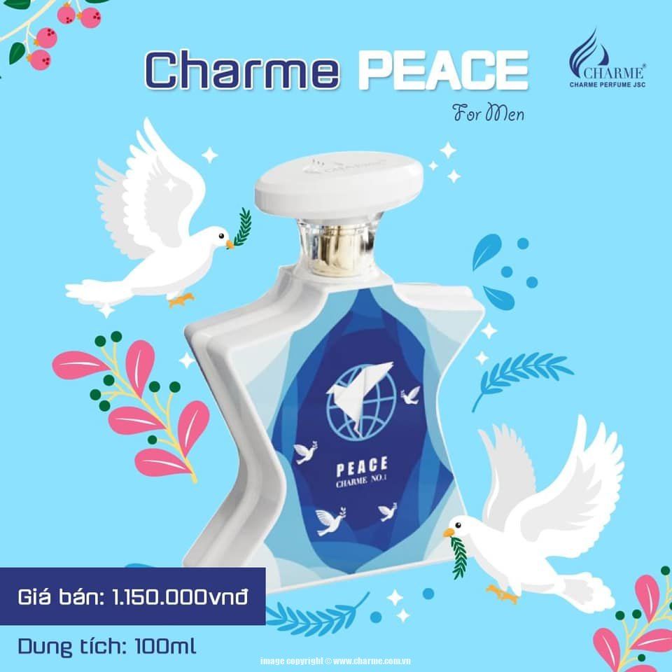 Nước hoa nam Charme NO.1 Peace 100ML Nước hoa nam Charme NO.1 Peace 100ML