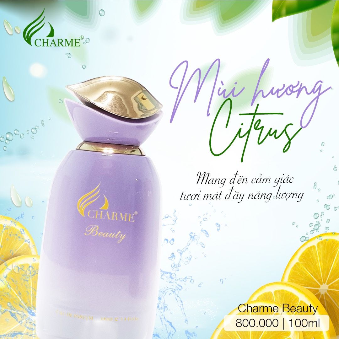 Nhóm hương citrus cho mùa hè của nữ Nhóm hương citrus cho mùa hè của nữ