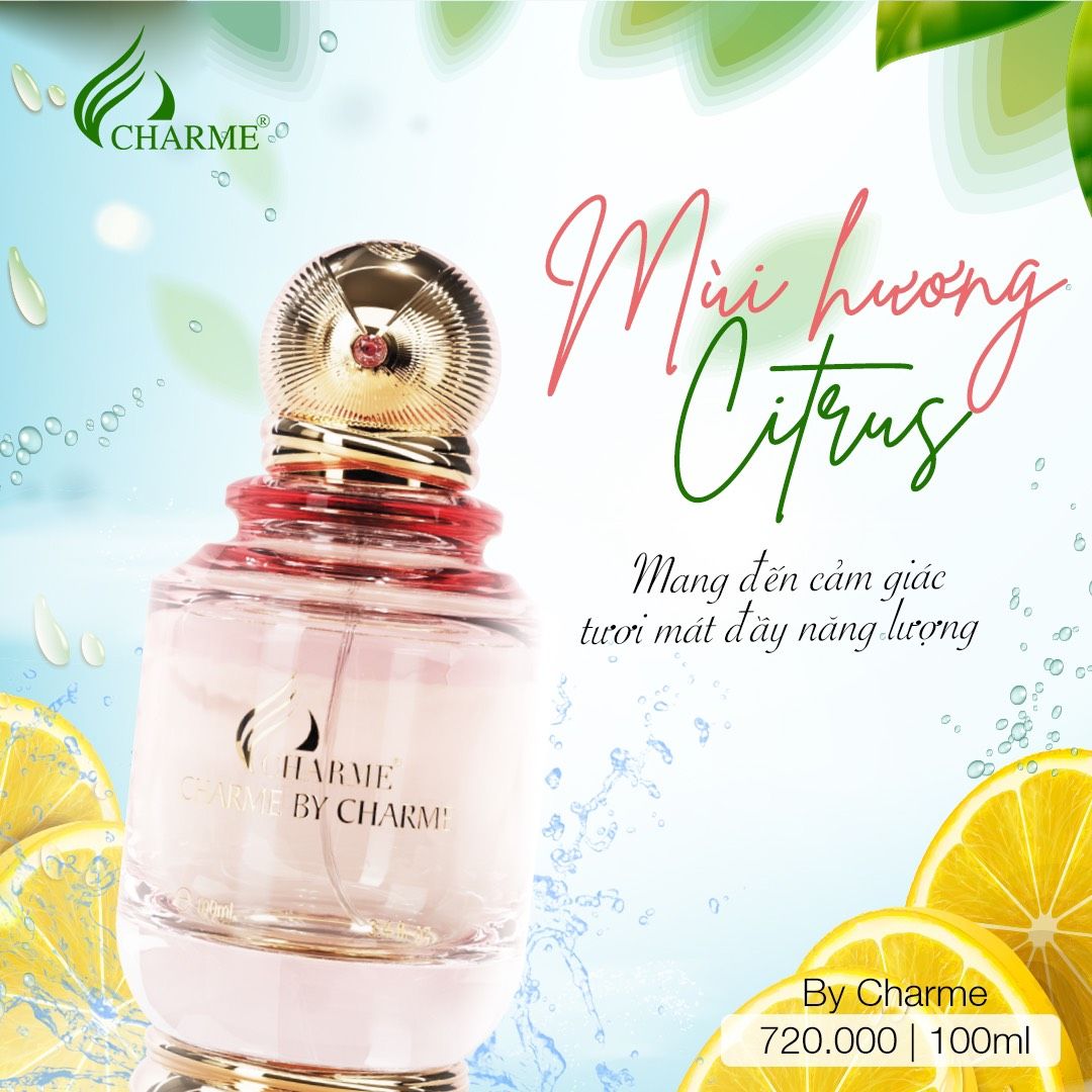 Nhóm hương citrus cho mùa hè của nữ Nhóm hương citrus cho mùa hè của nữ