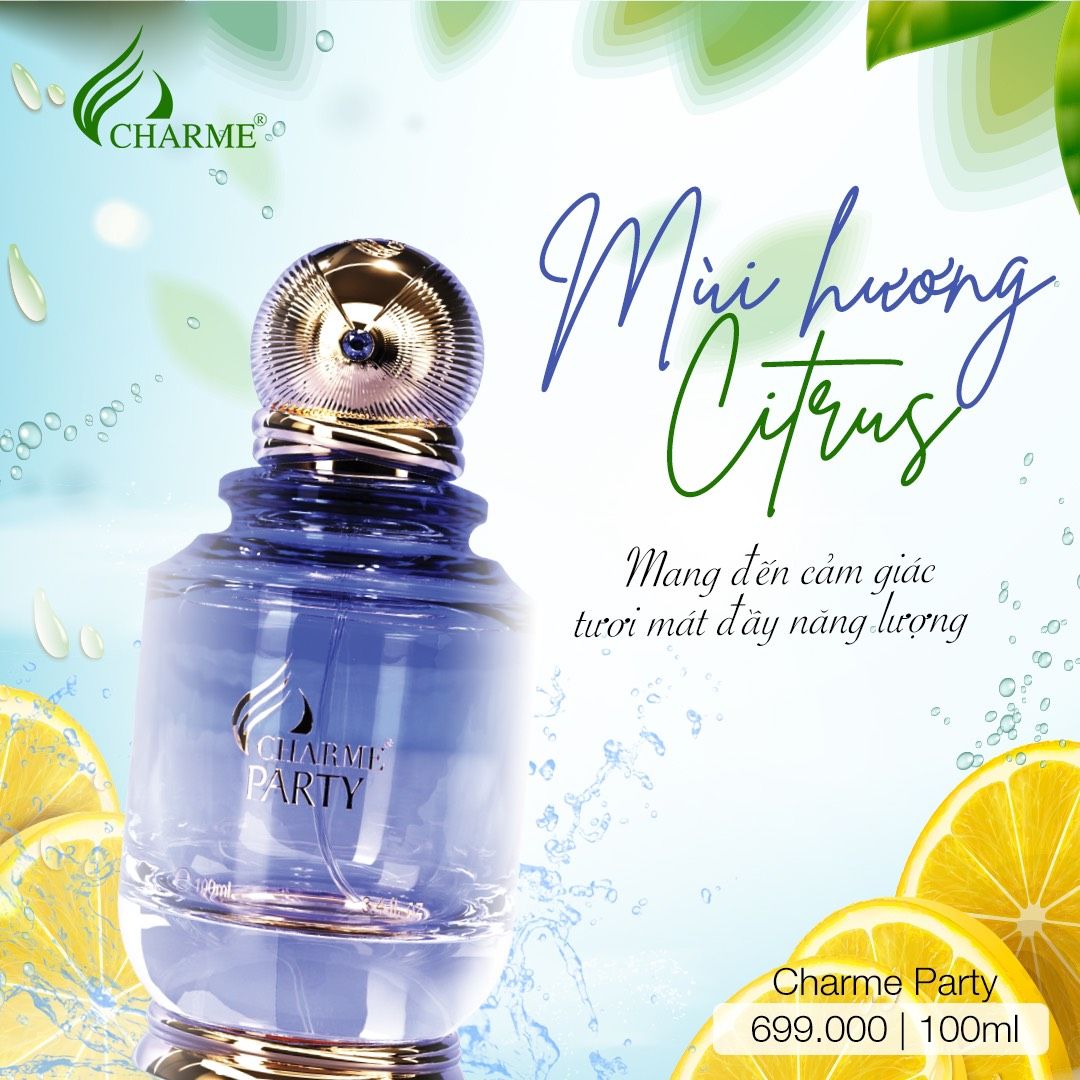 Nhóm hương citrus cho mùa hè của nữ Nhóm hương citrus cho mùa hè của nữ