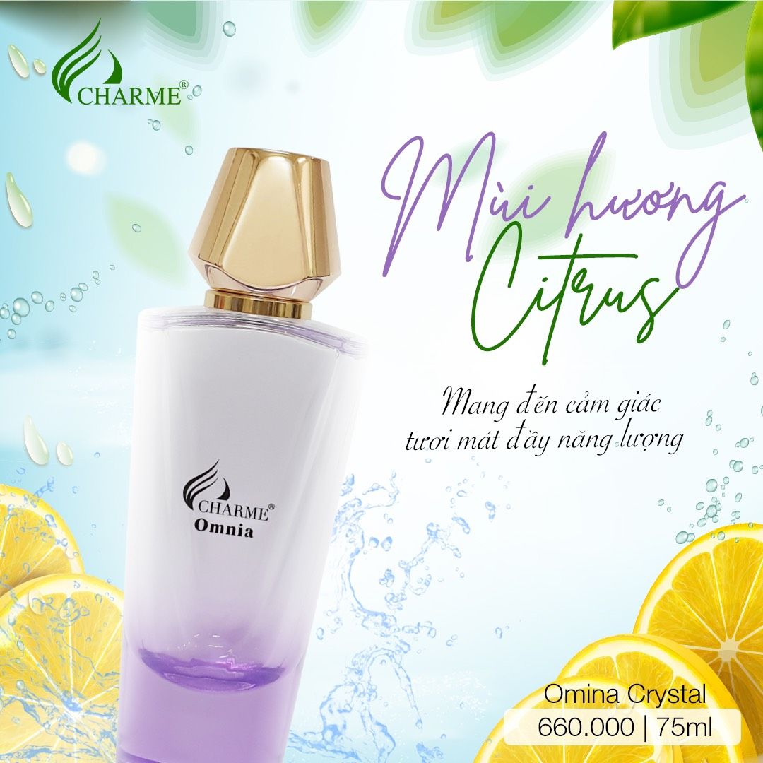Nhóm hương citrus cho mùa hè của nữ Nhóm hương citrus cho mùa hè của nữ