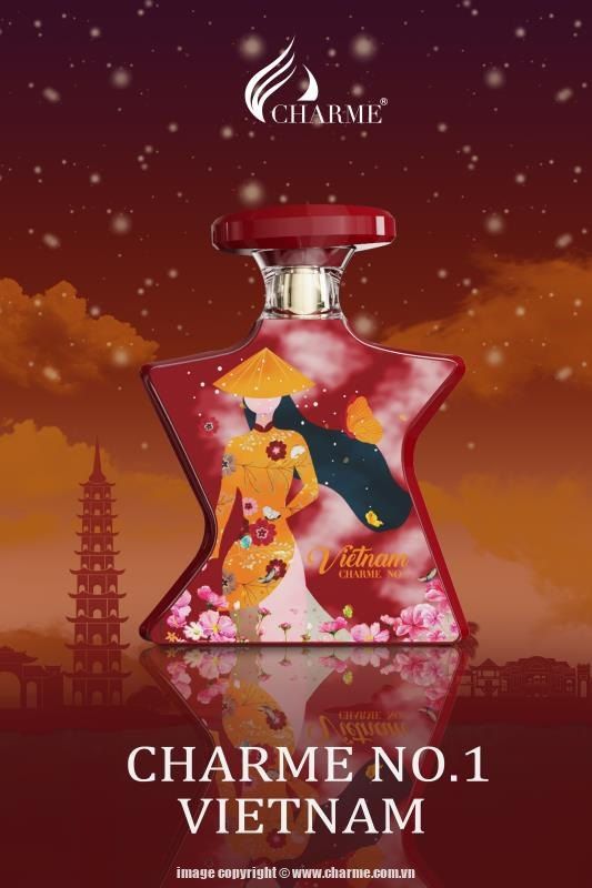 Nước hoa nữ Charme no. 1 Việt nam 100ml Nước hoa nữ Charme no. 1 Việt nam 100ml