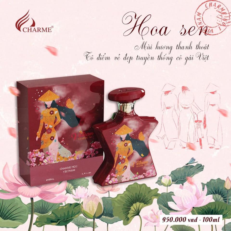 Nước hoa nữ Charme no. 1 Việt nam 100ml Nước hoa nữ Charme no. 1 Việt nam 100ml