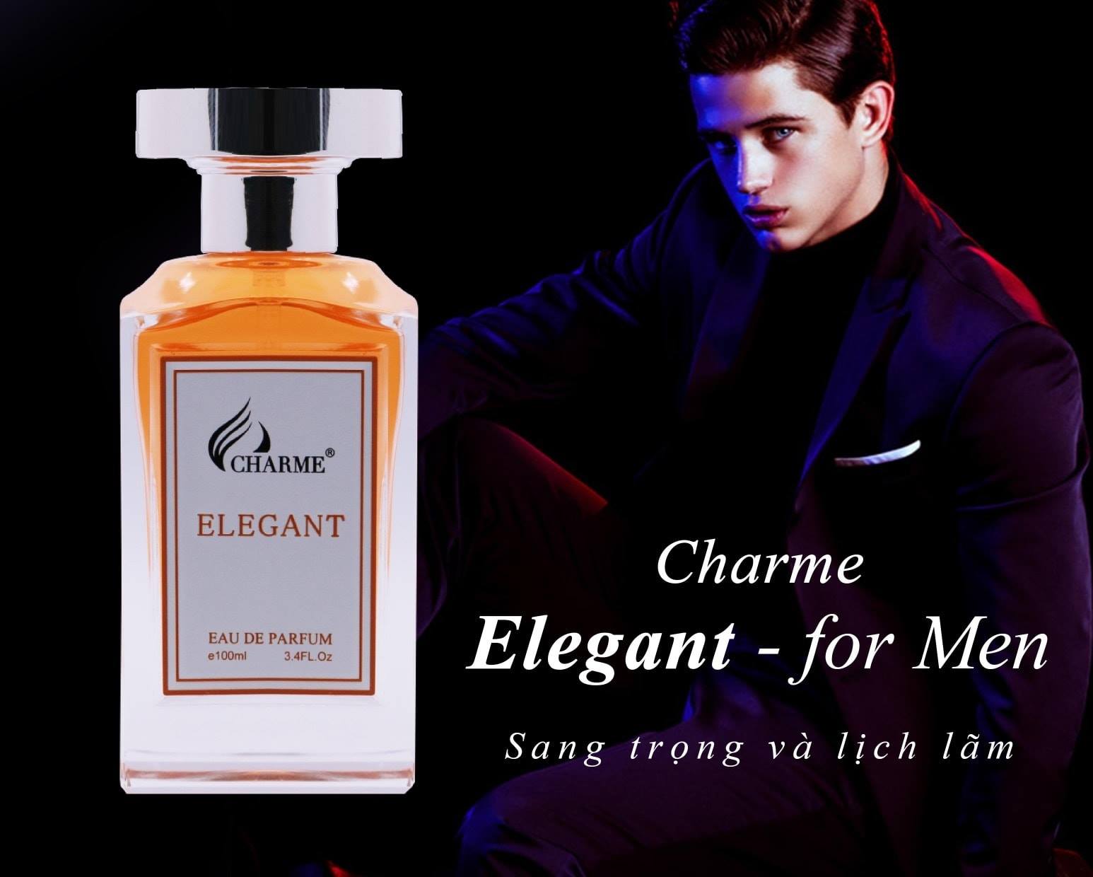 Nước hoa nam Charme ELEGANT 100ml Nước hoa nam Charme ELEGANT 100ml
