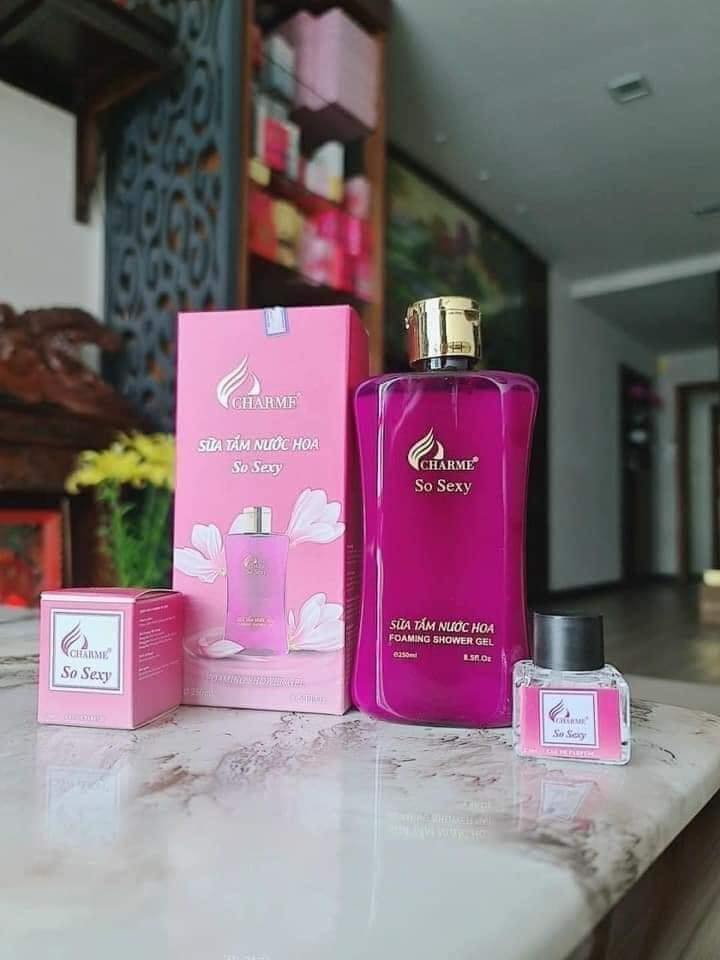 Sữa tắm Nước hoa Charme So Sexy 250ml Sữa tắm Nước hoa Charme So Sexy 250ml