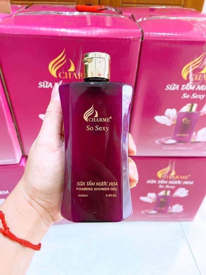 Sữa tắm Nước hoa Charme So Sexy 250ml Sữa tắm Nước hoa Charme So Sexy 250ml