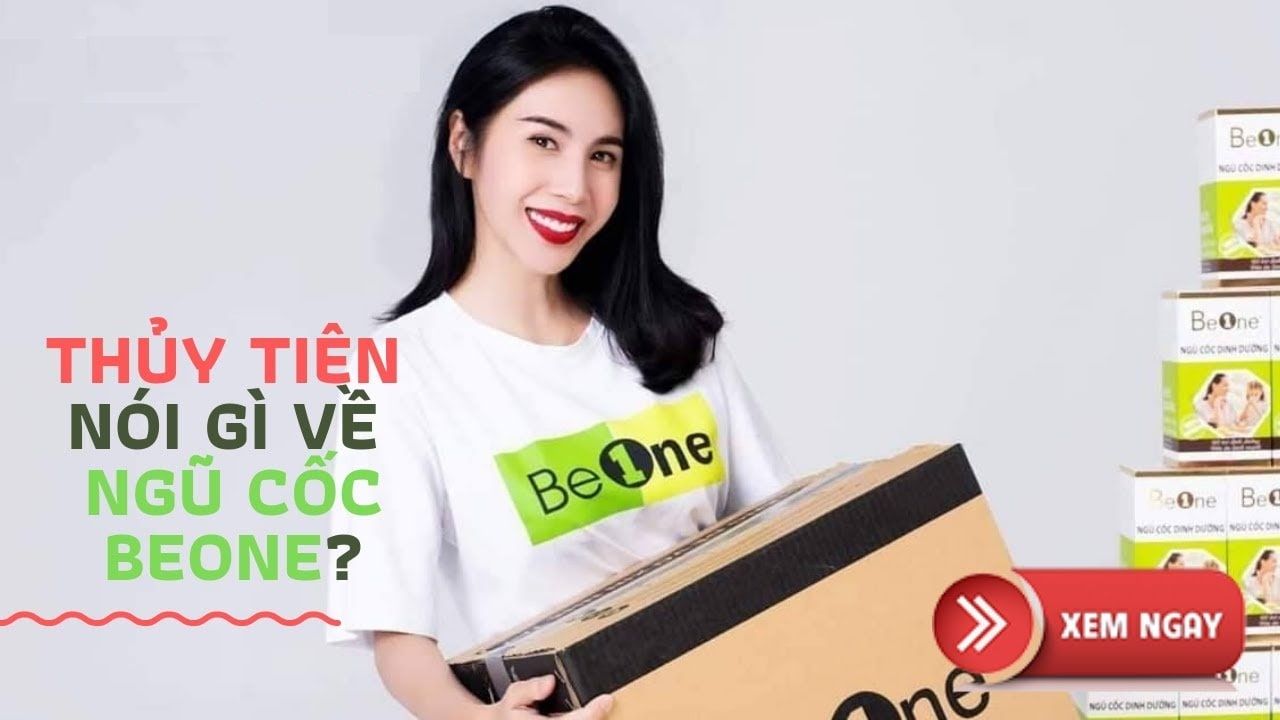 [Clip] Ngũ cốc Beone được ca sĩ Thủy Tiên sử dụng như thế nào?