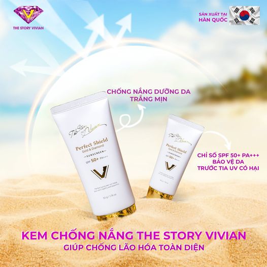Kem chống nắng the story vivian