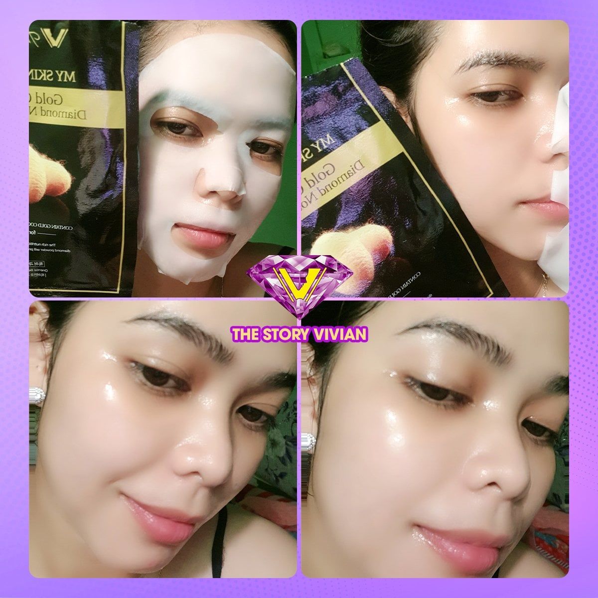 Mặt nạ kén tầm The Story Vivian chính hãng Mặt nạ kén tầm The Story Vivian chính hãng