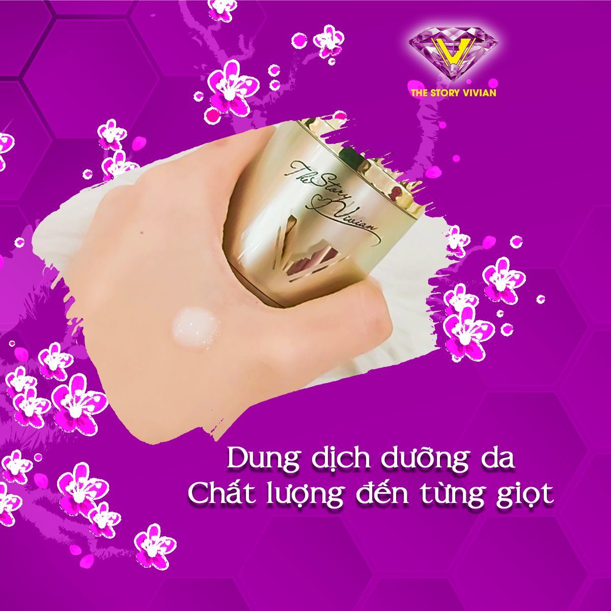 Serum trắng sáng trẻ hóa da The Story Vivian chính hãng Serum trắng sáng trẻ hóa da The Story Vivian chính hãng