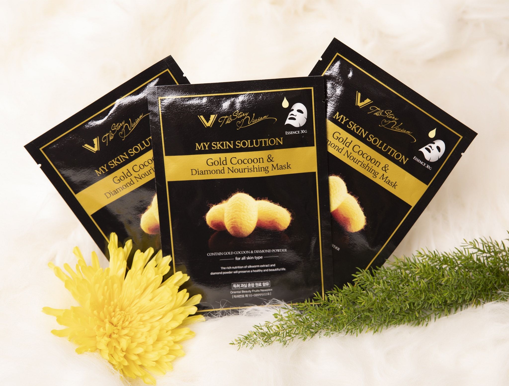 Mặt nạ kén tầm The Story Vivian chính hãng Mặt nạ kén tầm The Story Vivian chính hãng