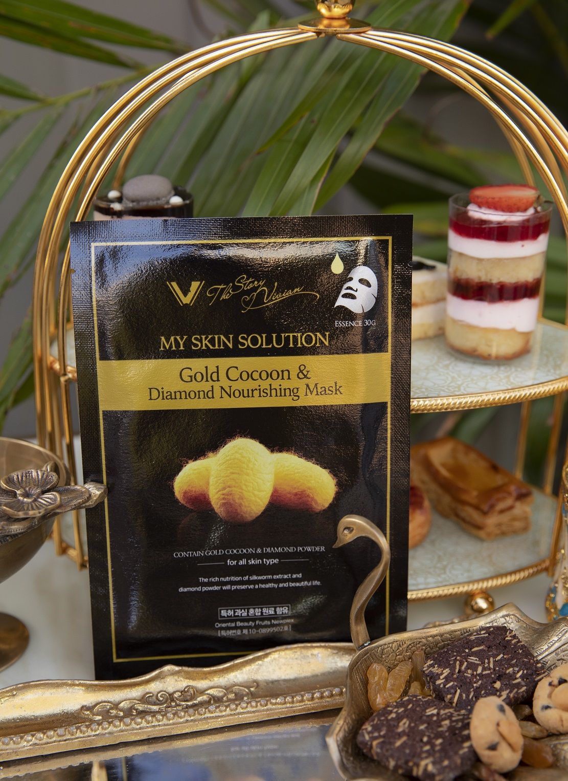 Mặt nạ kén tầm The Story Vivian chính hãng Mặt nạ kén tầm The Story Vivian chính hãng