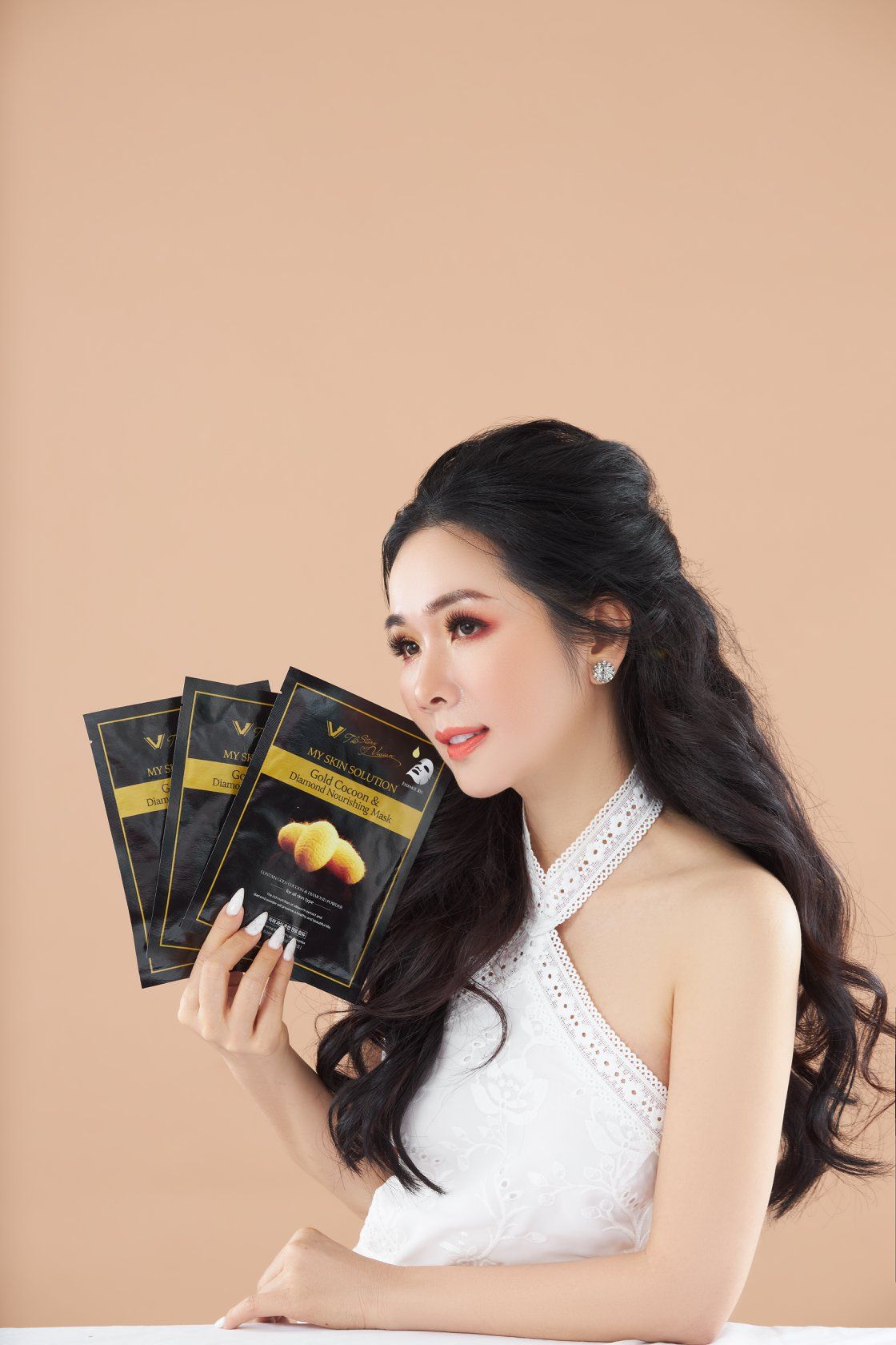 Mặt nạ kén tầm The Story Vivian chính hãng Mặt nạ kén tầm The Story Vivian chính hãng