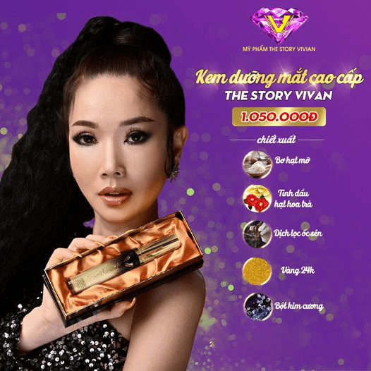 Kem xóa tan nếp nhăn và quầng thâm mắt The Story Vivian 15ml chính hãng Kem xóa tan nếp nhăn và quầng thâm mắt The Story Vivian 15ml chính hãng