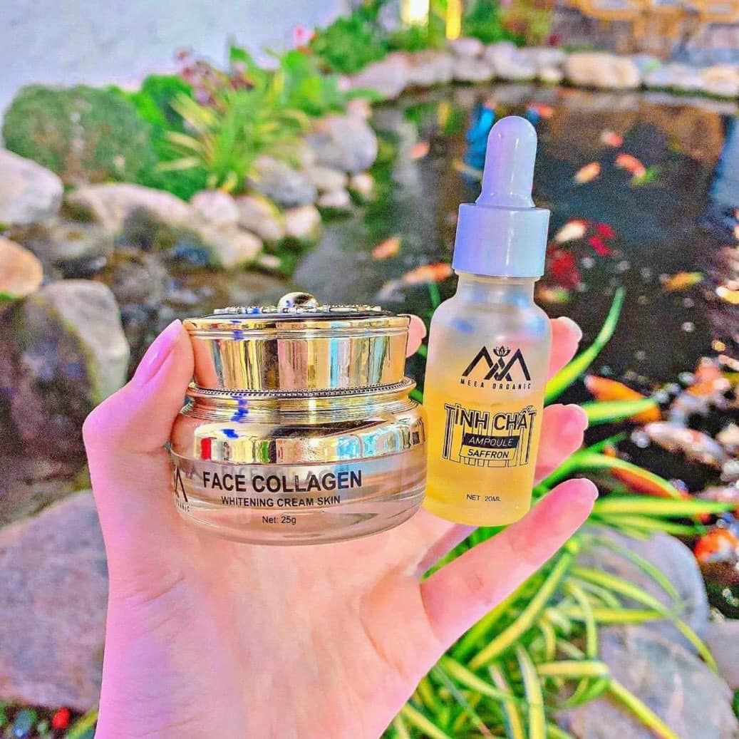 Kem face Collagen DNA Cá Hồi MeeA Organic Kem face Collagen DNA Cá Hồi MeeA Organic