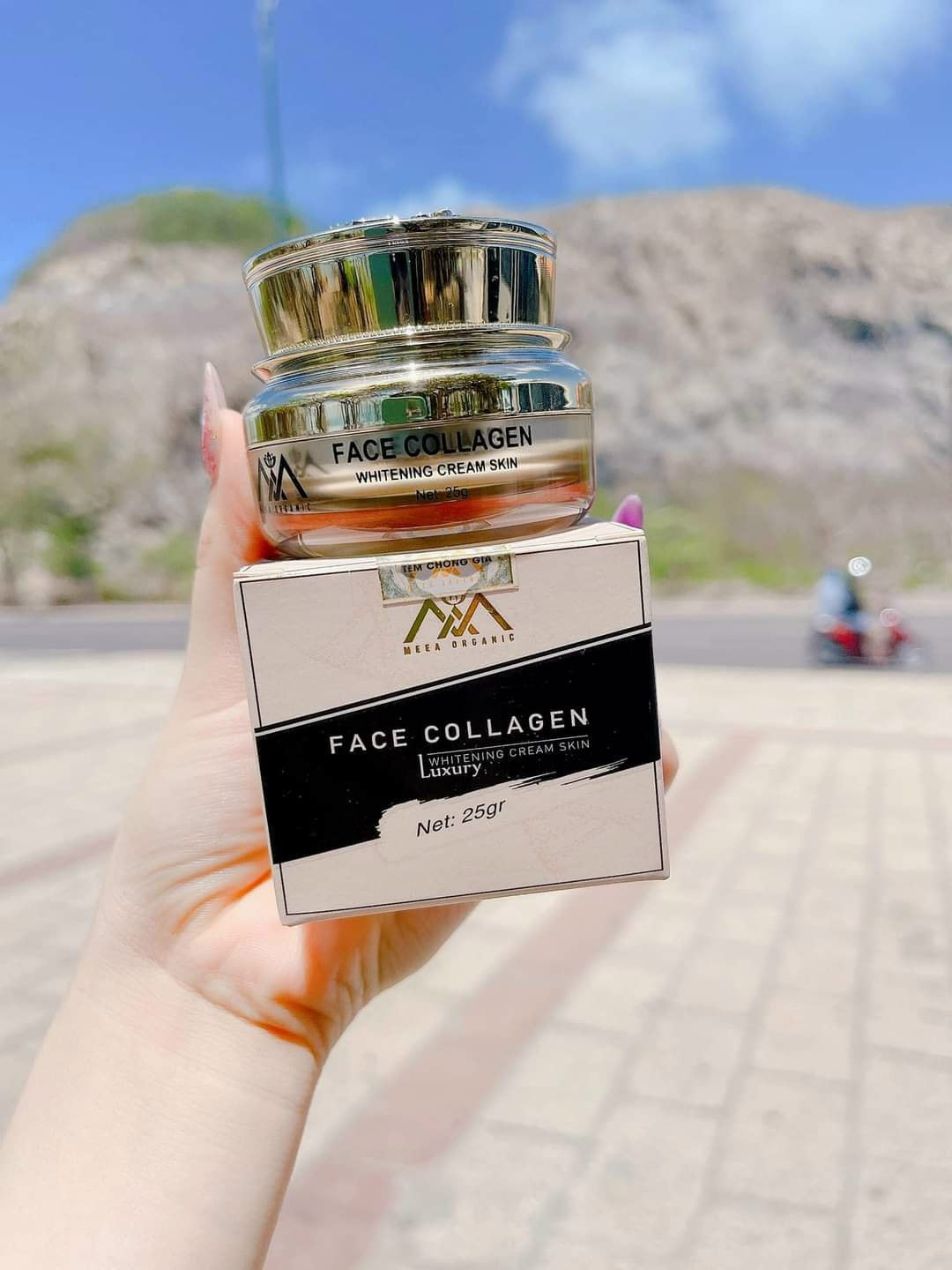 Kem face Collagen DNA Cá Hồi MeeA Organic Kem face Collagen DNA Cá Hồi MeeA Organic