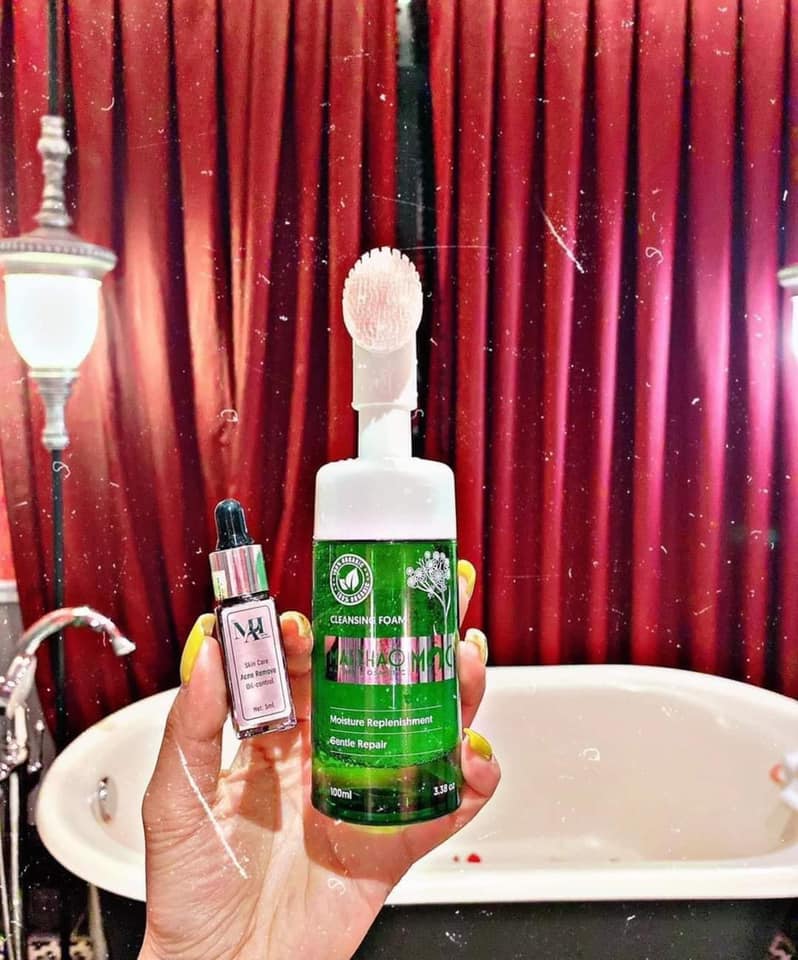 Combo sữa rữa mặt Mai thảo mộc và DR Mai diệt mụn Combo sữa rữa mặt Mai thảo mộc và DR Mai diệt mụn