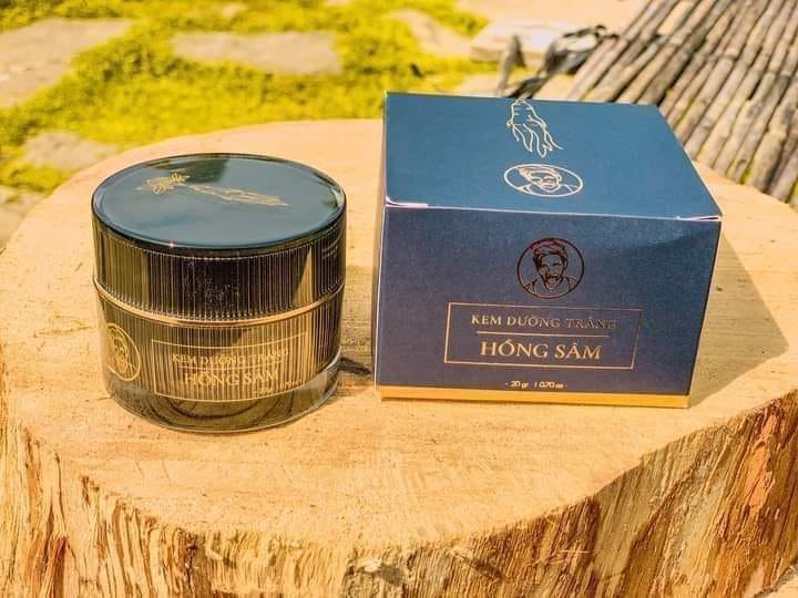 Kem face dưỡng trắng hồng sâm Bà Lão chính hãng Kem face dưỡng trắng hồng sâm Bà Lão chính hãng