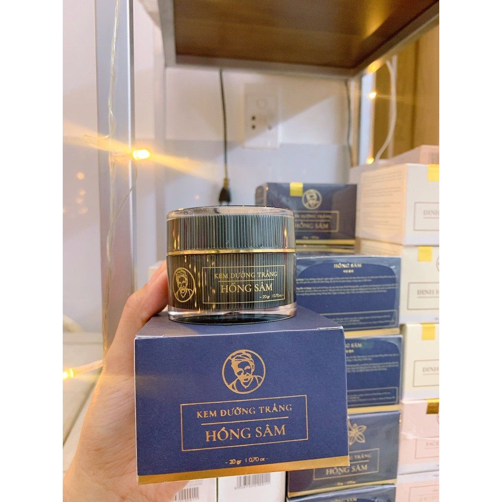 Kem face dưỡng trắng hồng sâm Bà Lão chính hãng Kem face dưỡng trắng hồng sâm Bà Lão chính hãng