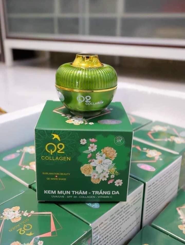 Q2 Collagen xanh cải tiến mới Q2 Collagen xanh cải tiến mới