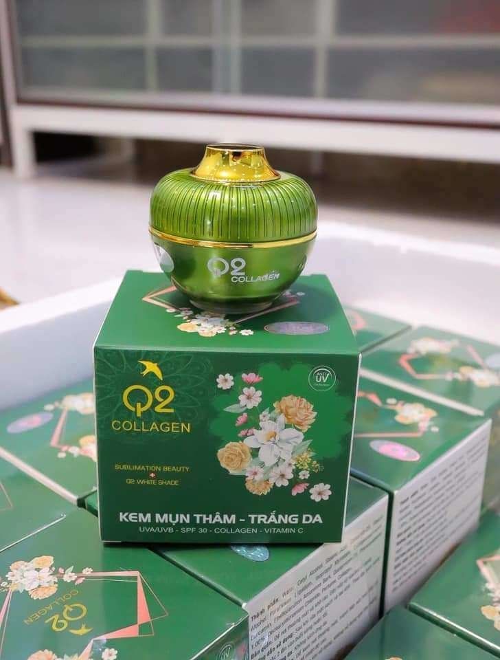 Q2 Collagen xanh cải tiến mới Q2 Collagen xanh cải tiến mới