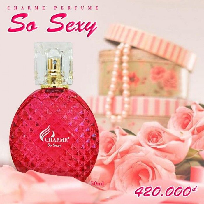 Nước hoa nữ charme So Sexy 50ml chính hãng Nước hoa nữ charme So Sexy 50ml chính hãng