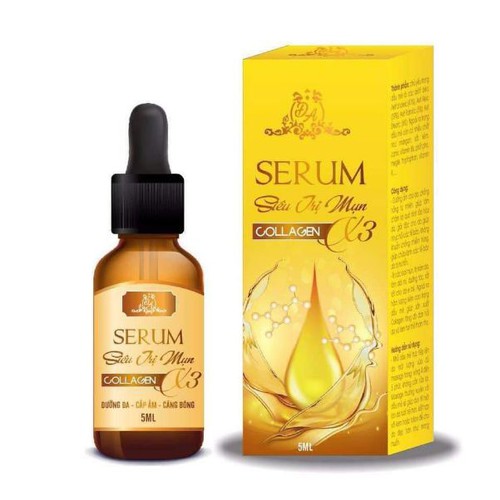 Serum trị mụn Collagen X3 chính hãng Mỹ Phẩm Đông Anh Serum trị mụn Collagen X3 chính hãng Mỹ Phẩm Đông Anh