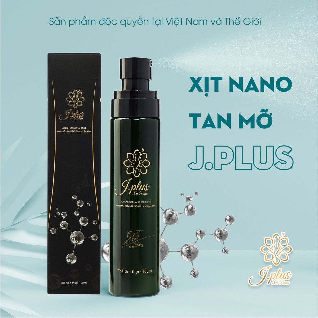 Xịt nano tan mỡ Nano J.plus chính hãng Xịt nano tan mỡ Nano J.plus chính hãng