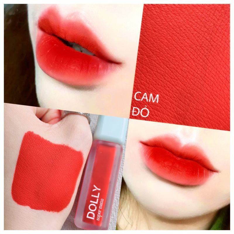 Son Kem Lì Dolly Super Matte chính hãng mua 1 tặng 1 Son Kem Lì Dolly Super Matte chính hãng mua 1 tặng 1