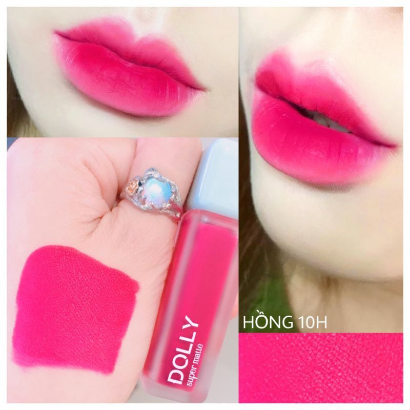 Son Kem Lì Dolly Super Matte chính hãng mua 1 tặng 1 Son Kem Lì Dolly Super Matte chính hãng mua 1 tặng 1