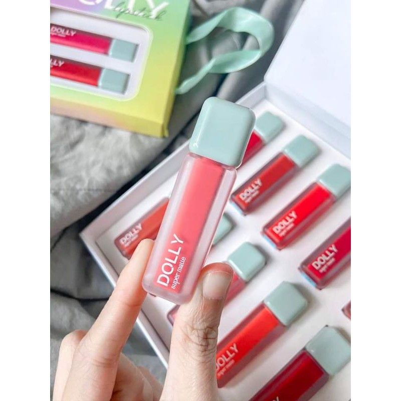 Son Kem Lì Dolly Super Matte chính hãng mua 1 tặng 1 Son Kem Lì Dolly Super Matte chính hãng mua 1 tặng 1